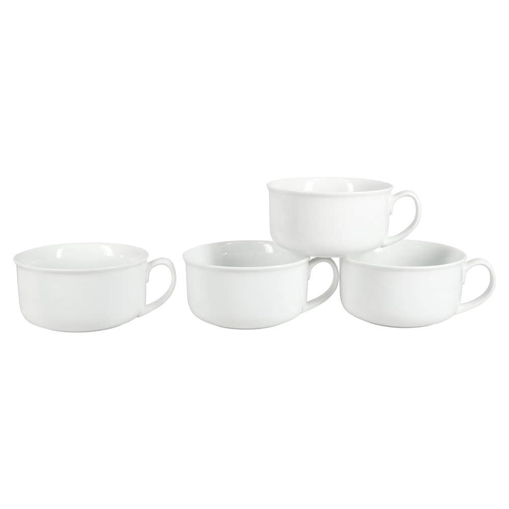 slide 4 of 4, BIA Cordon Bleu Dash Of That Soup Bowl With Handle - White, 20 oz