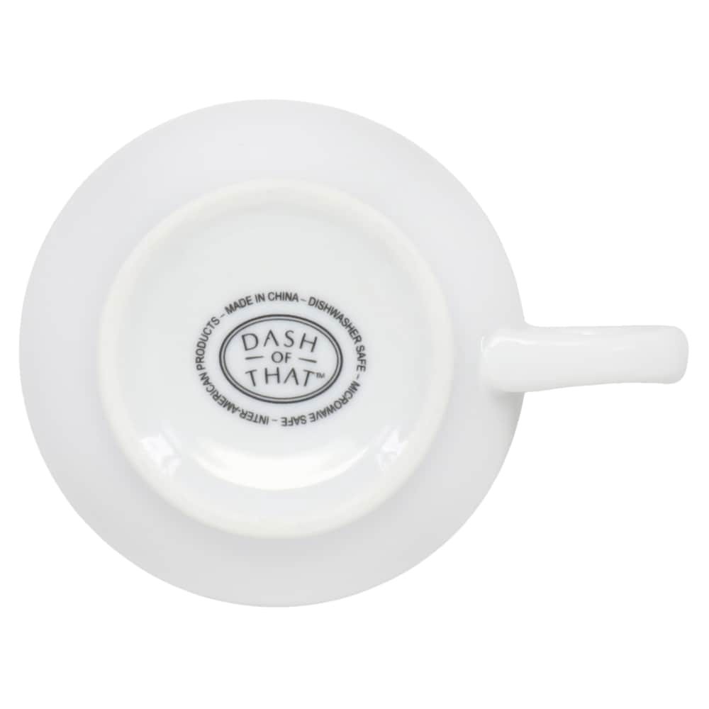 slide 5 of 5, BIA Cordon Bleu Dash Of That Broadway Footed Cappuccino Cup, 12 oz