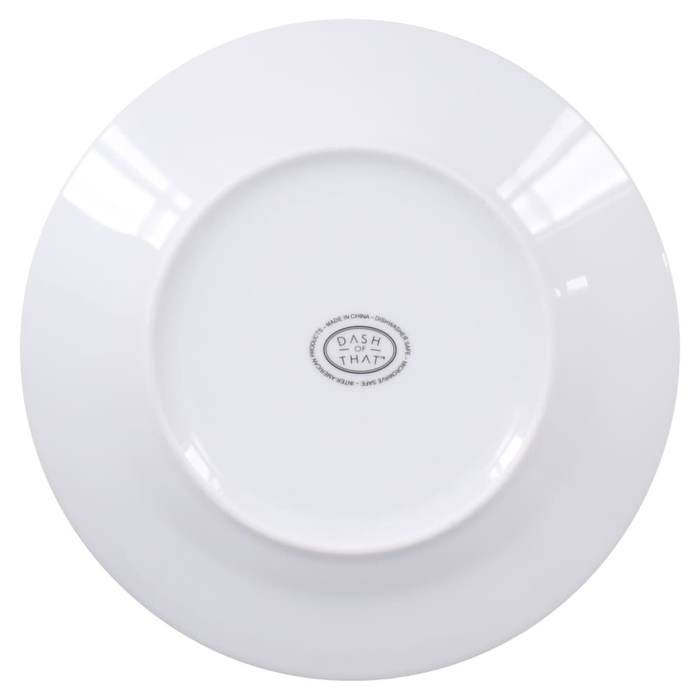 slide 2 of 6, BIA Cordon Bleu Dash Of That Sellwood Rimmed Salad Plate - White, 8.25 in