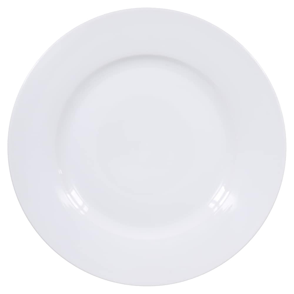 slide 3 of 6, BIA Cordon Bleu Dash Of That Sellwood Rimmed Dinner Plate - White, 11 in