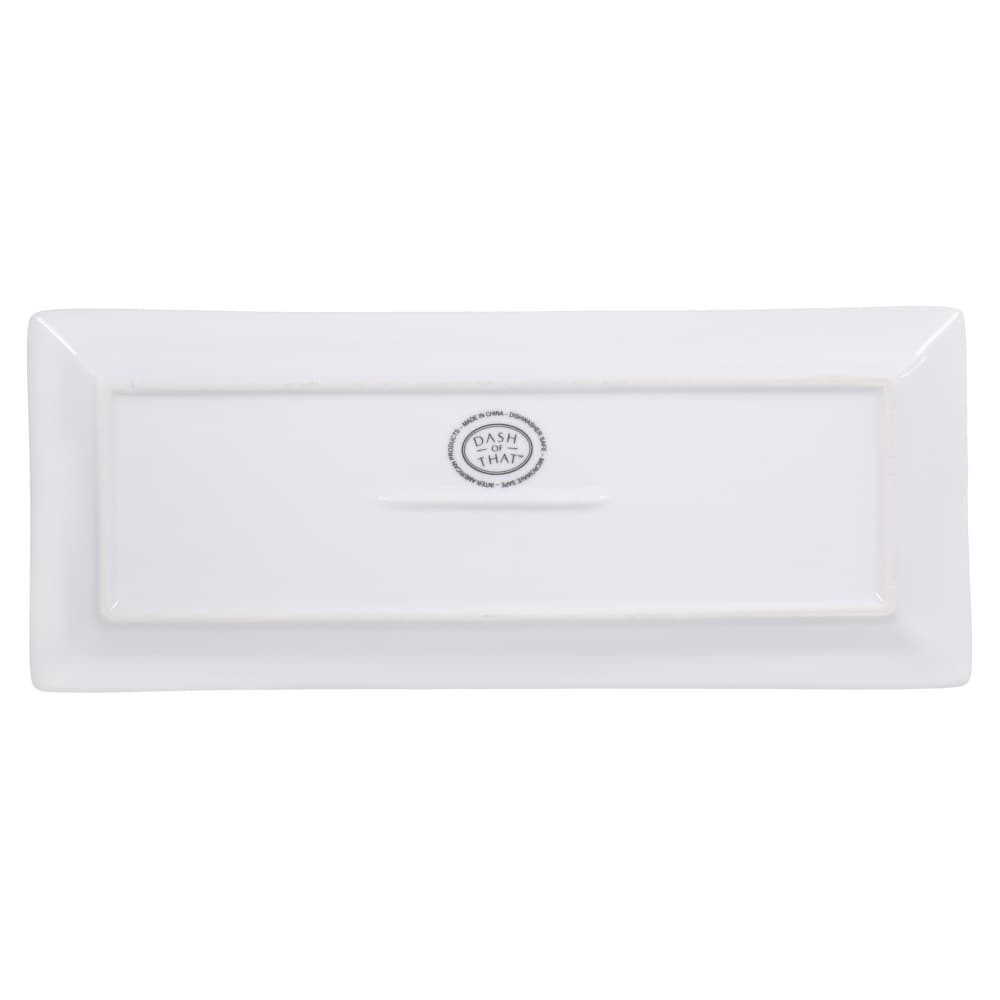 slide 3 of 6, Dash Of That St John Rimmed Rectangular Platter - White, 1 ct