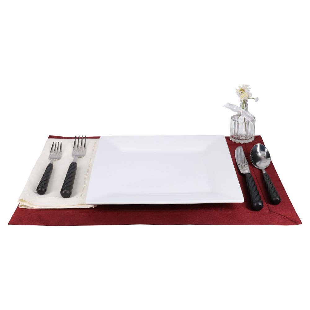 slide 3 of 4, BIA Cordon Bleu Dash Of That Square Plate - White, 10 in
