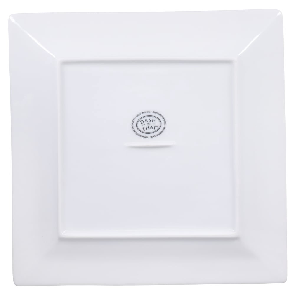 slide 4 of 4, BIA Cordon Bleu Dash Of That Square Plate - White, 10 in
