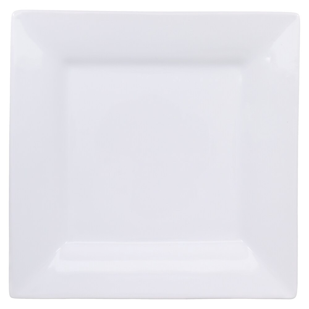 slide 2 of 4, BIA Cordon Bleu Dash Of That Square Plate - White, 10 in