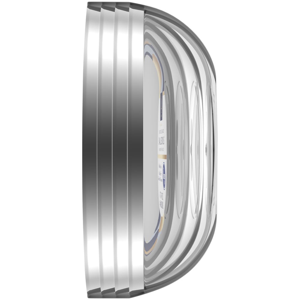 slide 3 of 4, Kroger Elevated Elegance Heavyweight Plastic Small Bowls - Clear, 4 ct; 14 oz