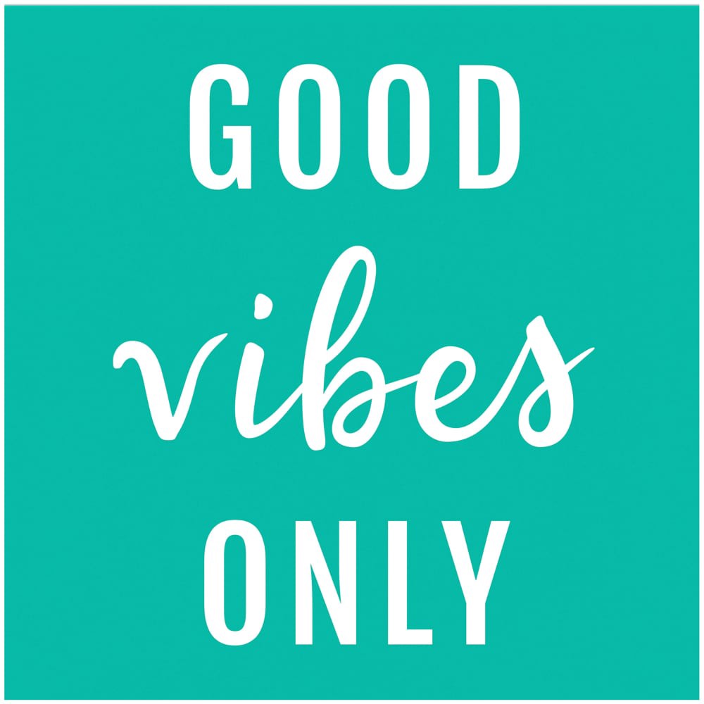 slide 2 of 3, Kroger Entertainment Essentials Good Vibes Only Beverage Napkins - Green, 24 ct