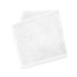 Dip Solid Color Wash Cloth - White
