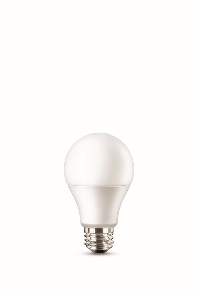slide 4 of 6, Everyday Living 10-Watt (60-Watt) A19 Led Light Bulbs, 4 ct