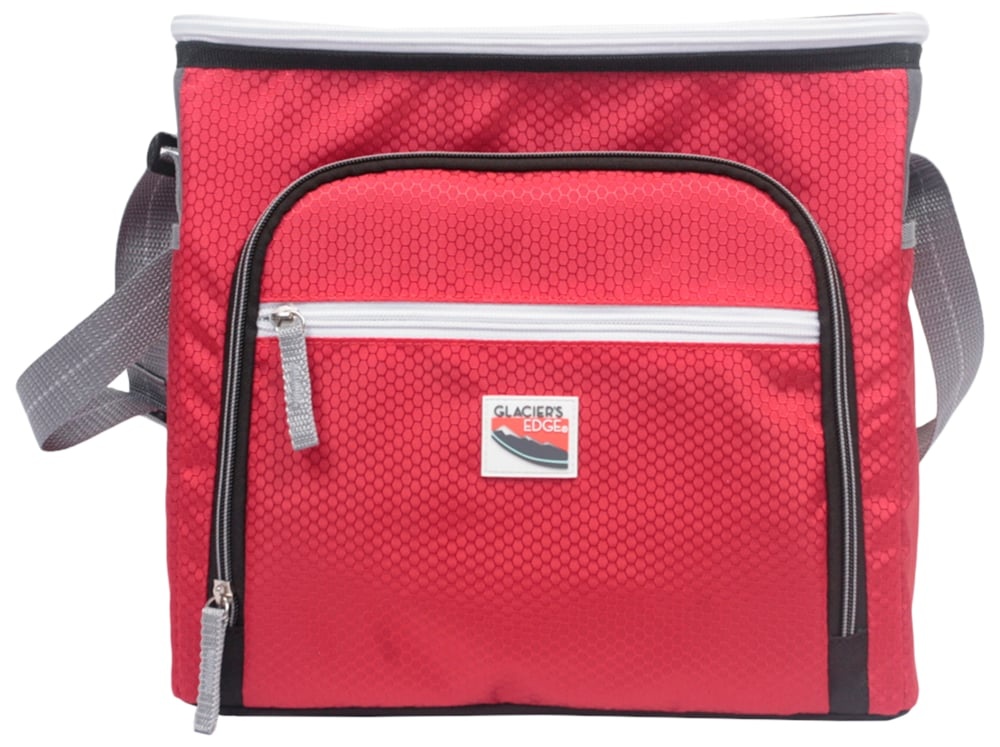 slide 1 of 1, Glacier's Edge 24 Can Cooler - Red, 1 ct