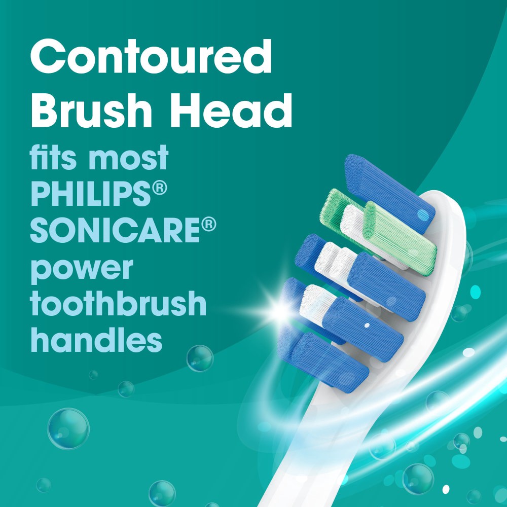 slide 3 of 4, Kroger Smile Sonic Replacement Brush Heads, 2 ct
