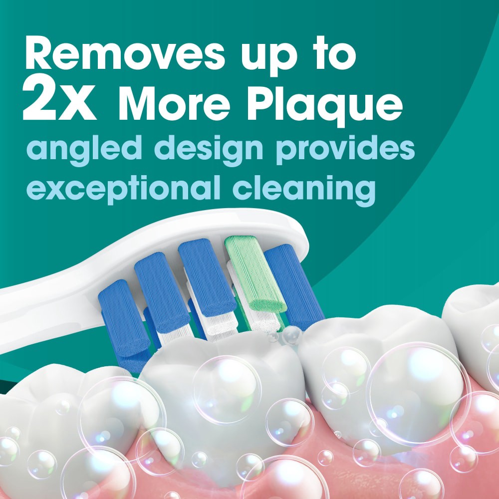 slide 2 of 4, Kroger Smile Sonic Replacement Brush Heads, 2 ct