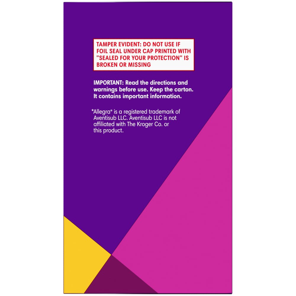 slide 4 of 6, KrogerNon-Drowsy Allergy Relief Tablets, 140 ct