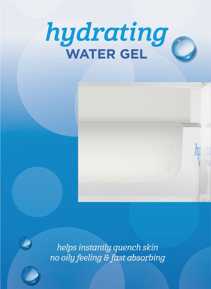 slide 2 of 4, Kroger Hydrating Facial Moisture Water Gel With Long-Lasting Hydration, 1.7 oz