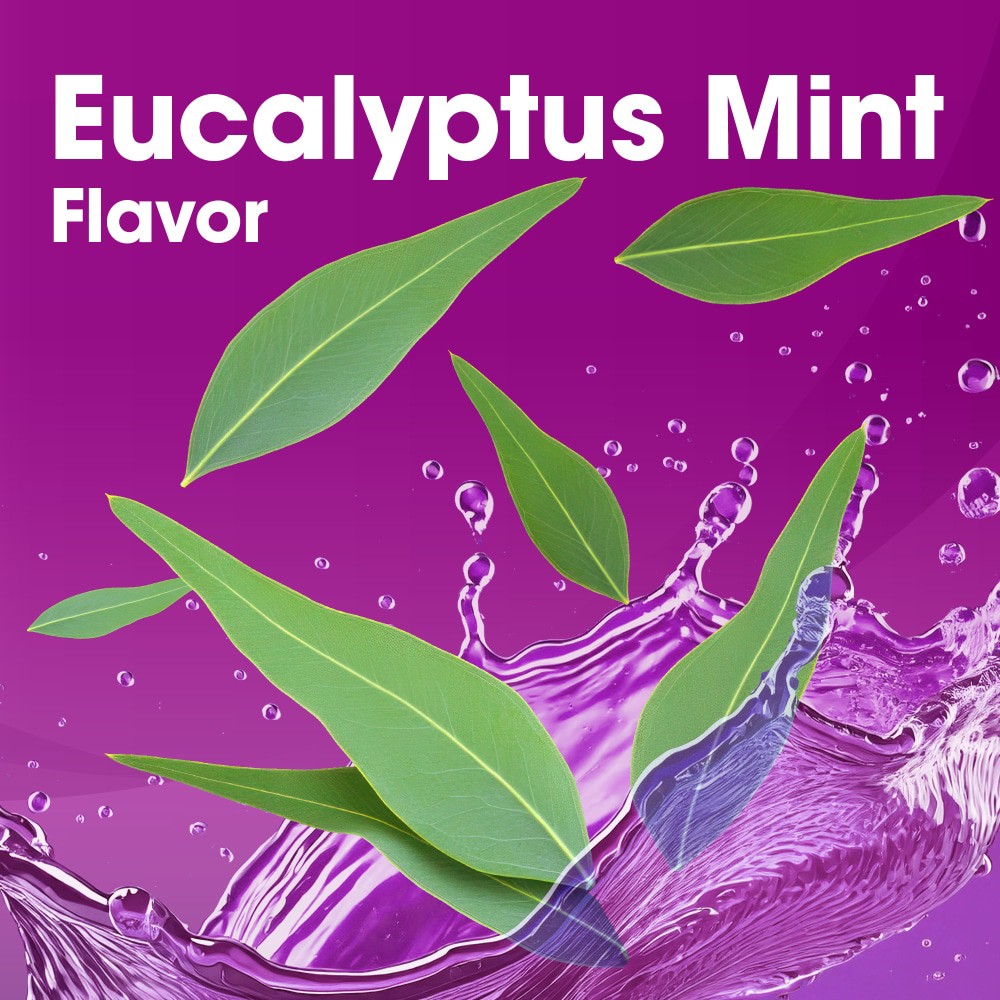 slide 3 of 3, Kroger Eucalyptus Mint Anticavity Mouth Rinse, 33.8 fl oz