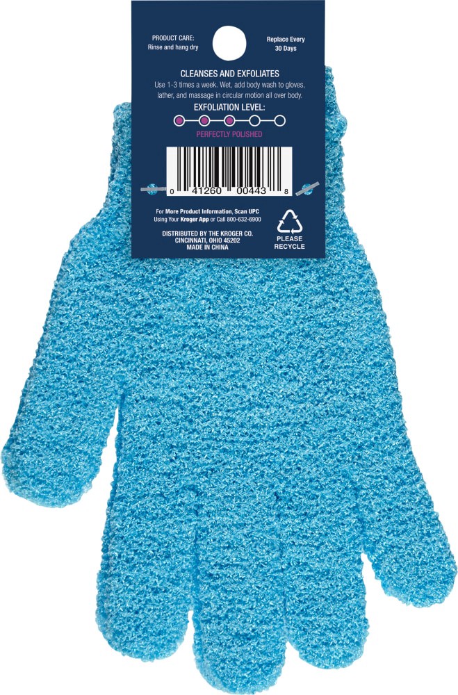 slide 2 of 2, Pretty Savvy Exfoliating Gloves, 2 ct
