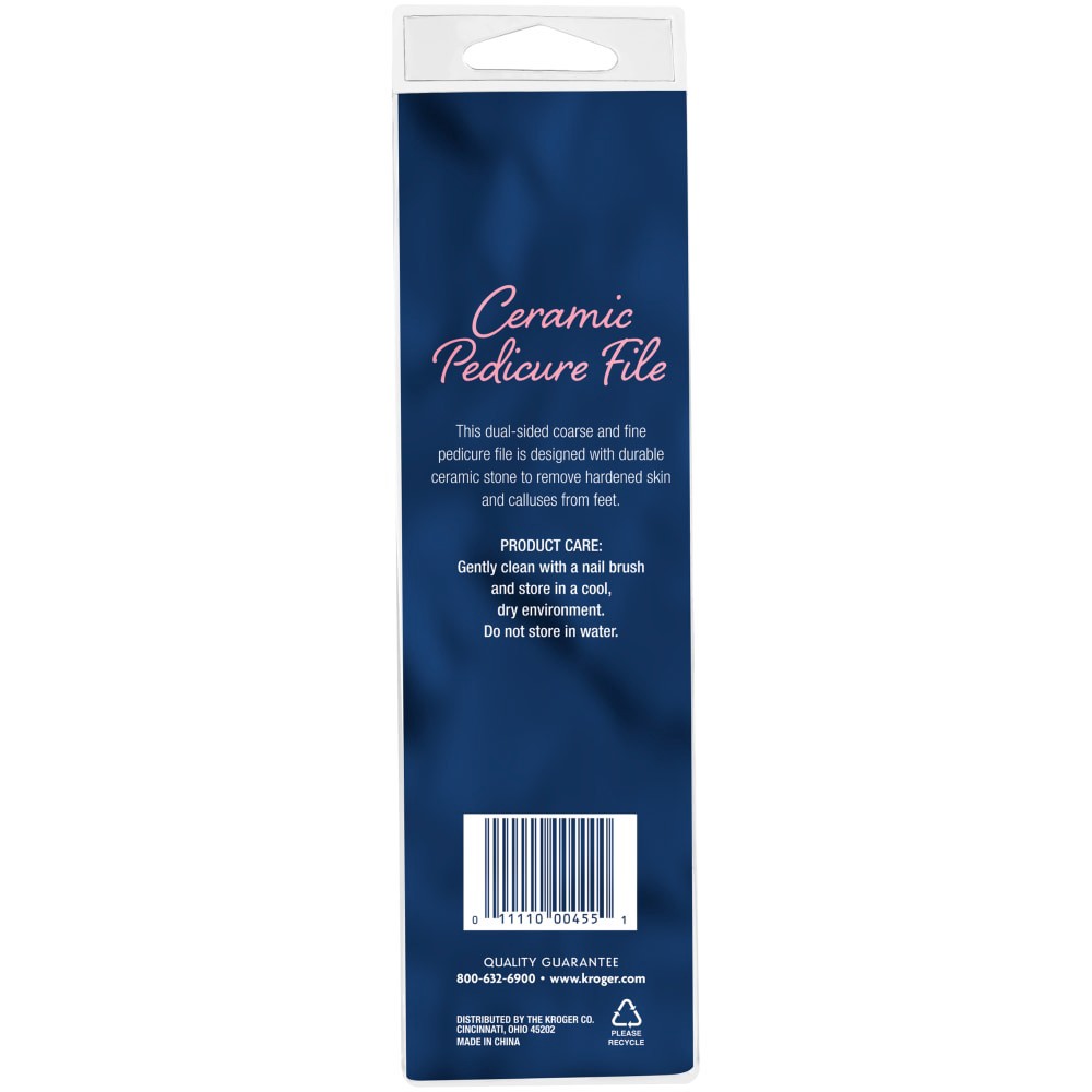 slide 2 of 2, Pretty Savvy Ceramic Pedicure File, 1 ct