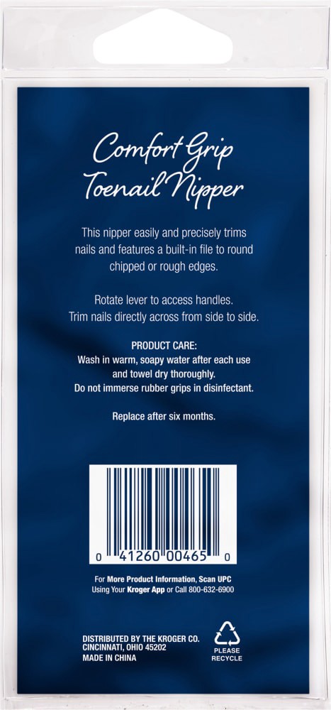 slide 2 of 2, Pretty Savvy Comfort Grip Toenail Nipper, 1 ct