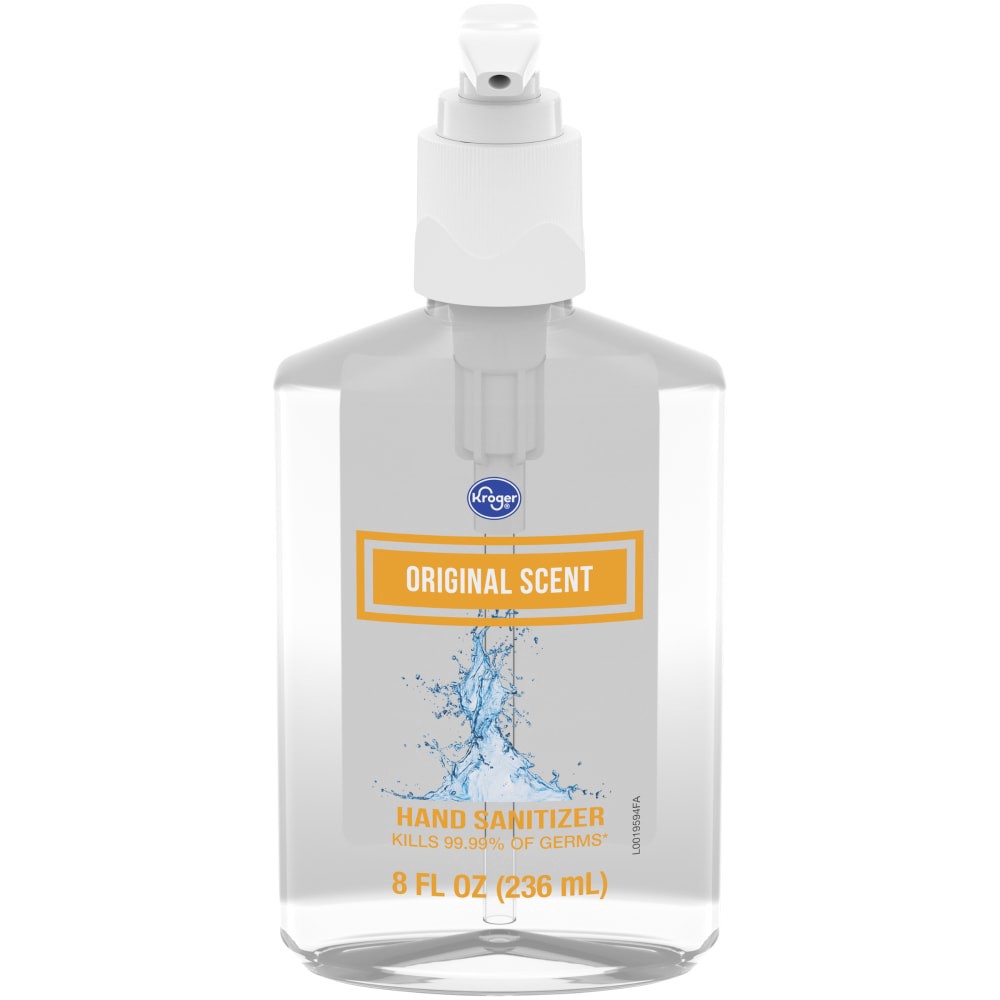 slide 2 of 2, Kroger Original Scent Hand Sanitizer, 8 fl oz