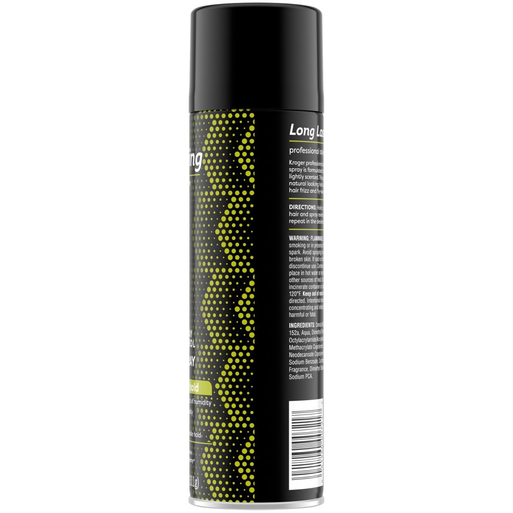 slide 2 of 3, Kroger Long Lasting Extra Firm Hold Hair Spray, 11 oz