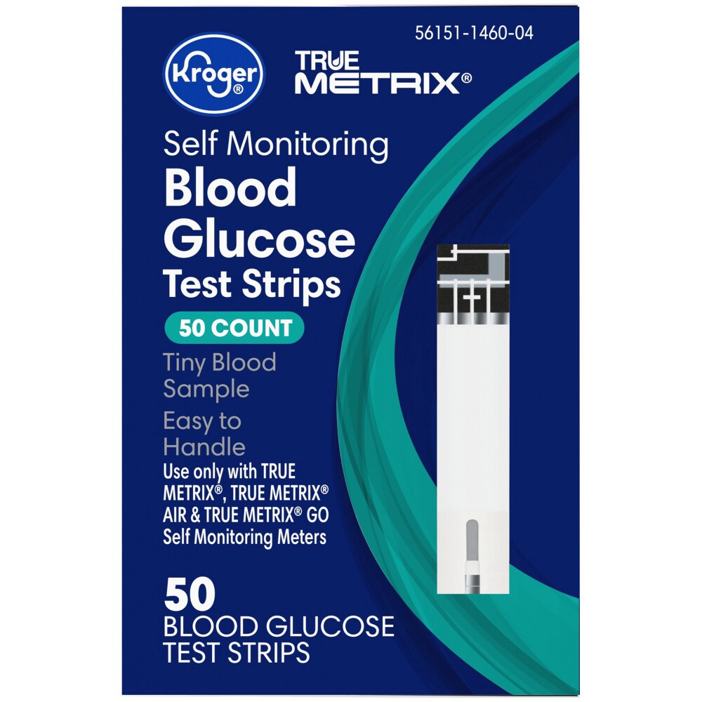 slide 3 of 3, Kroger True Metrix Test Strips, 50 ct