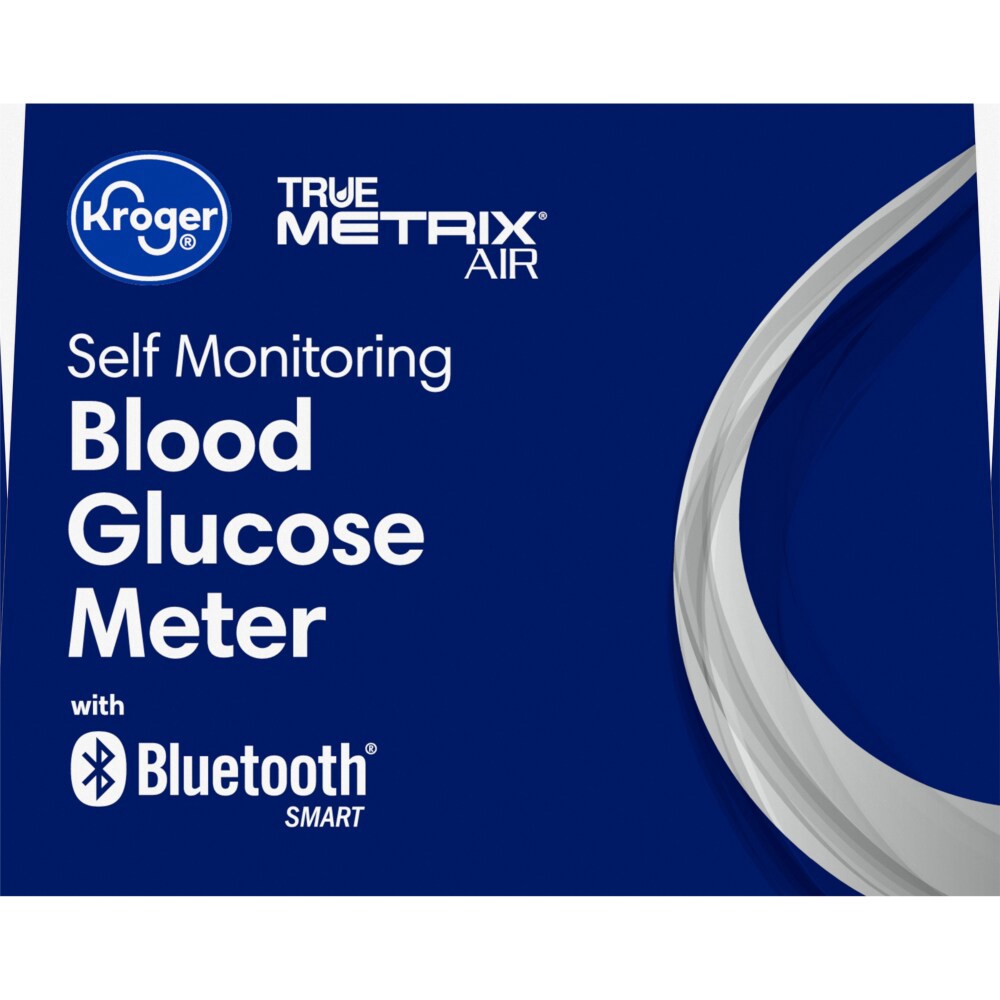 slide 2 of 6, Kroger True Metrix Air Self Monitoring Blood Glucose Meter, 1 ct