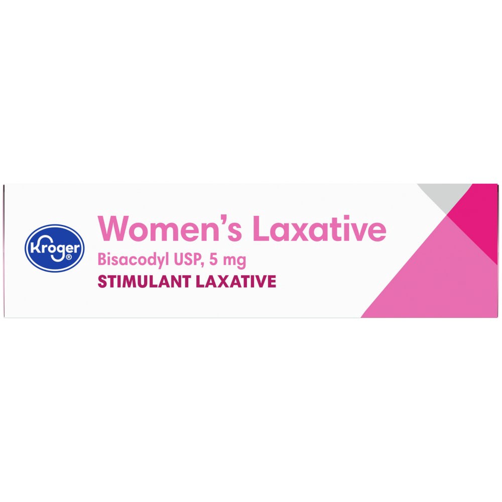 slide 4 of 4, Kroger Women's Stimulant Laxative Comfort Coated Tablets, 25 ct