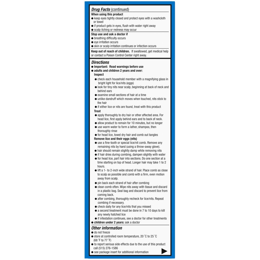 slide 3 of 6, Kroger Maximum Strength Lice Killing Shampoo, 8 fl oz