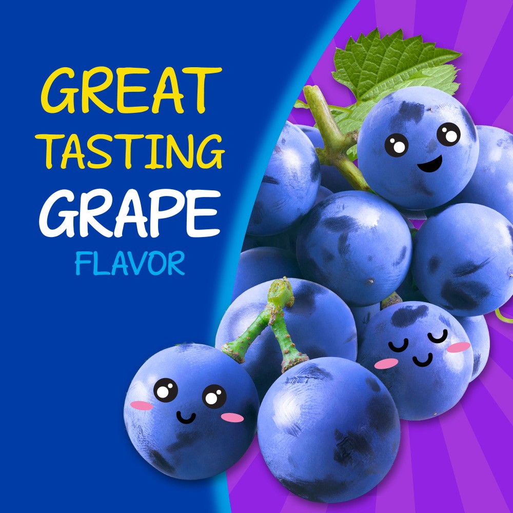 slide 2 of 6, Kroger Children's 24 Hour Non-Drowsy Indoor & Outdoor Grape Allergy Relief Liquid, 4 fl oz