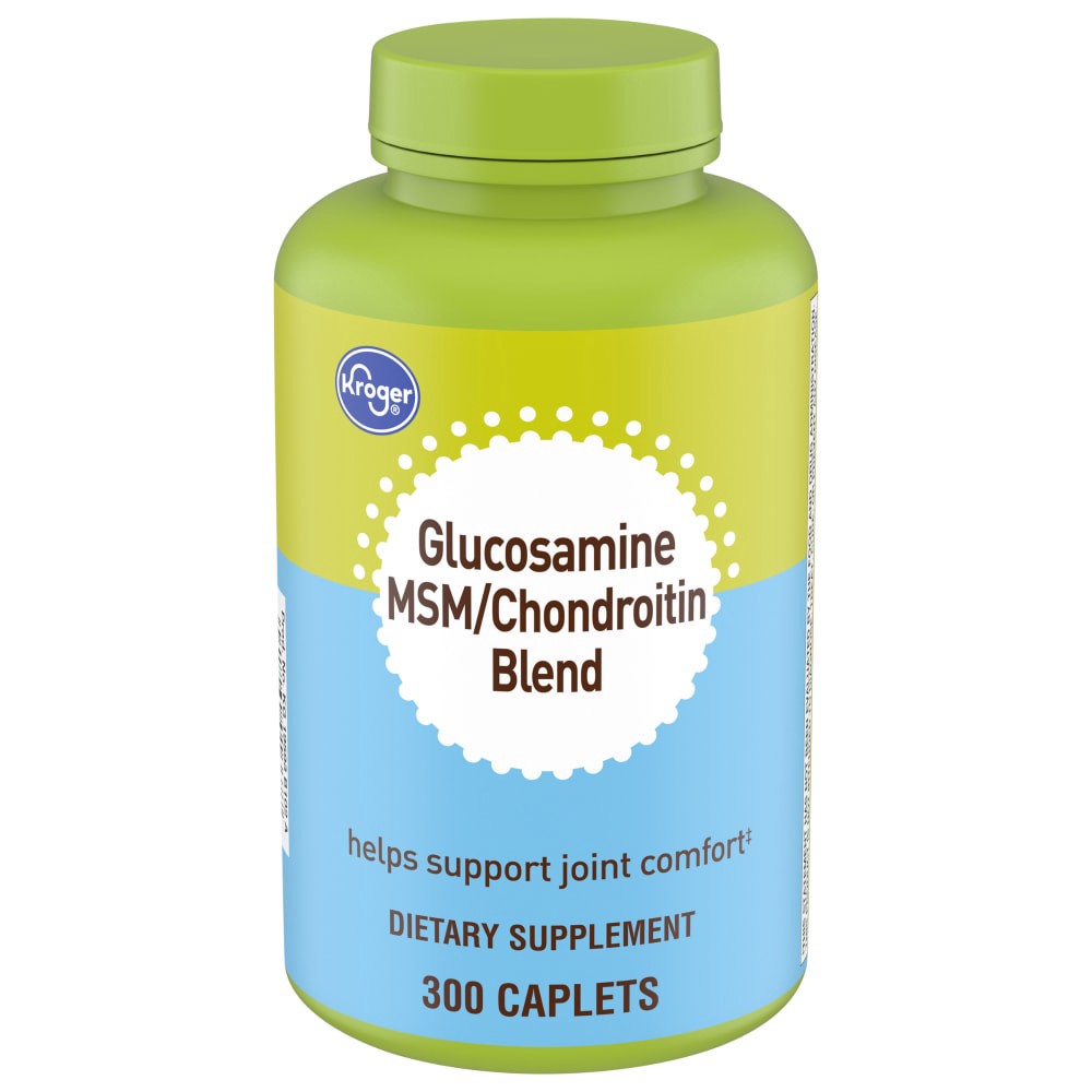 Kroger Glucosamine Msm/Chondroitin Blend Tablets 300 ct Shipt