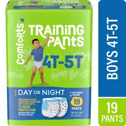 Comforts™ Day or Night Training Pants Boys 4T-5T (37+ lbs)