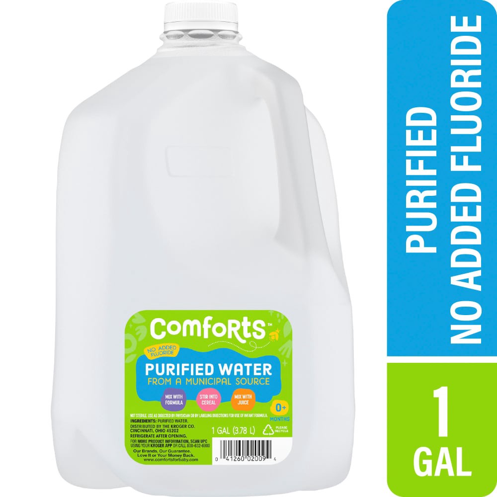 slide 2 of 4, Comforts Baby Water, 1 gal