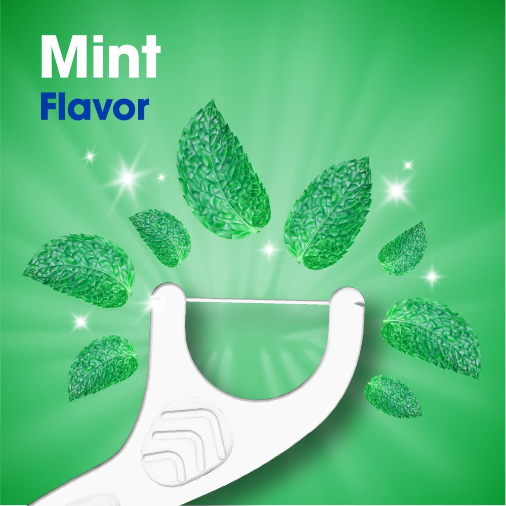 slide 2 of 6, Kroger Hi-Performance Mint Flossers, 90 ct