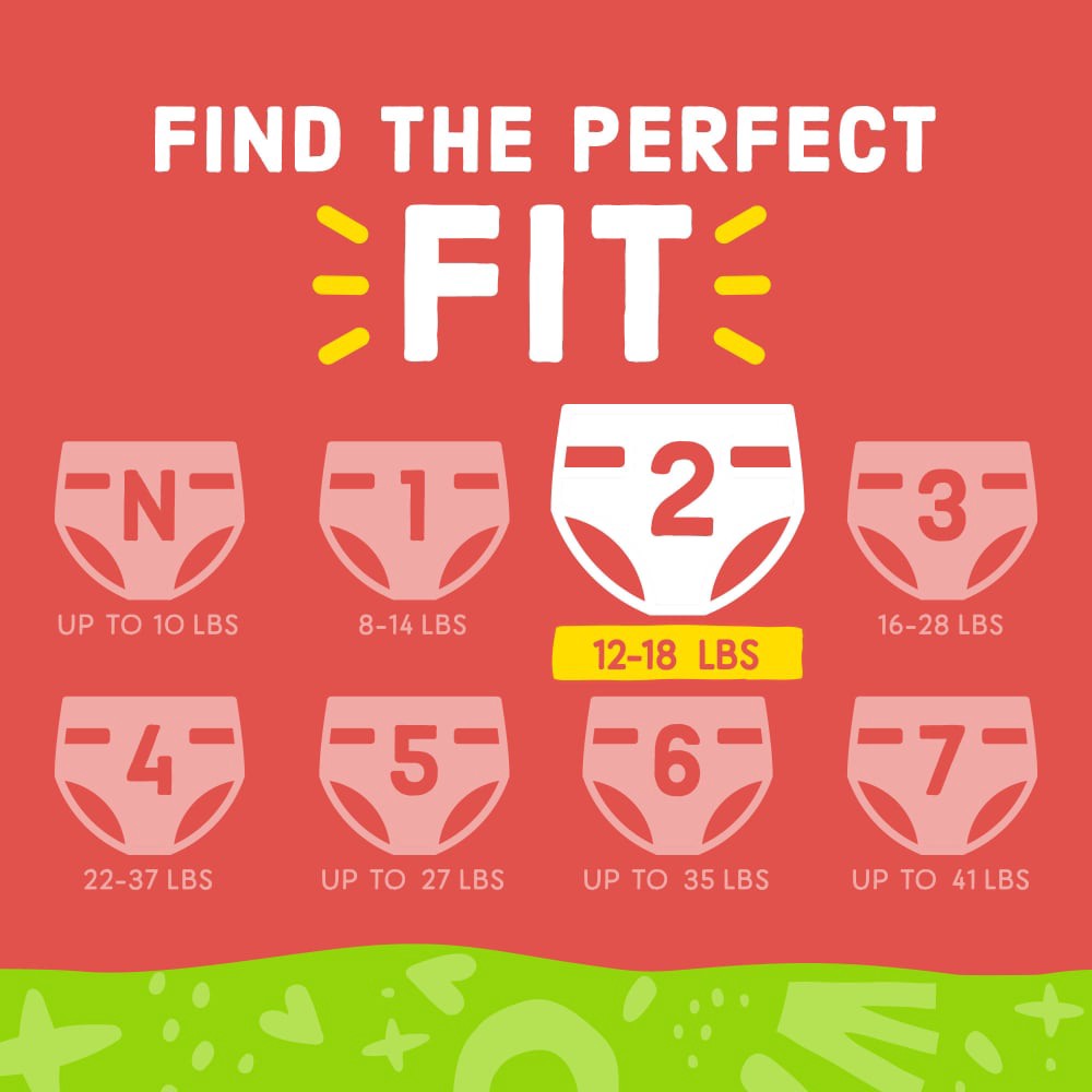 slide 4 of 5, Comforts Baby Diapers Size 2, 144 ct