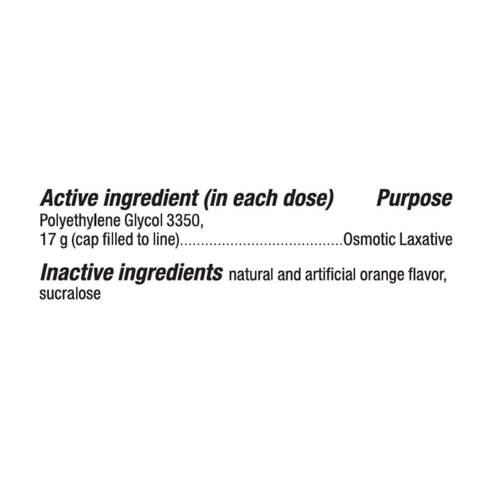 slide 3 of 3, Kroger® GentleLax® Orange Flavor Laxative, 8.3 oz