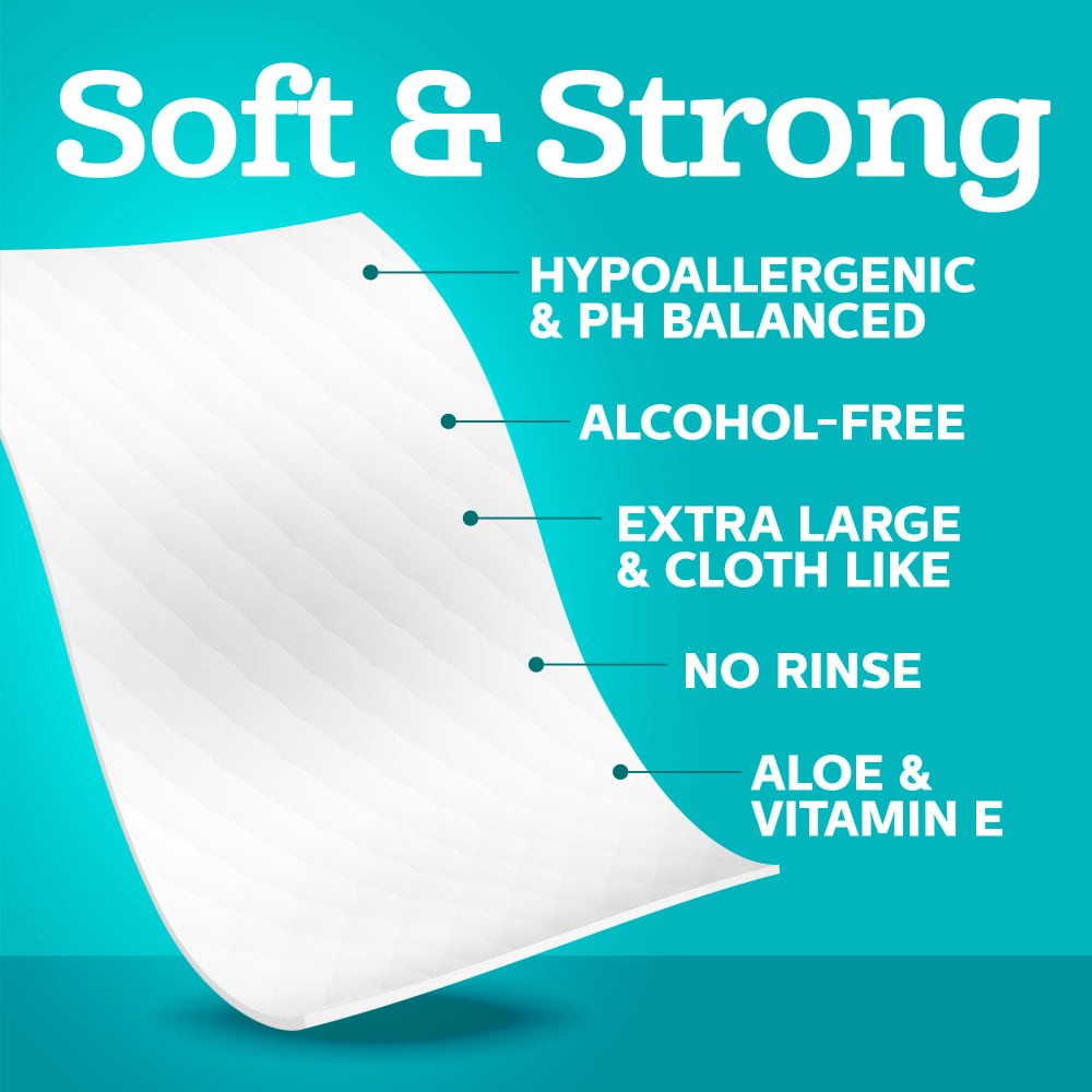 slide 2 of 5, Kroger® Adult Personal Wash Cloths, 48 ct