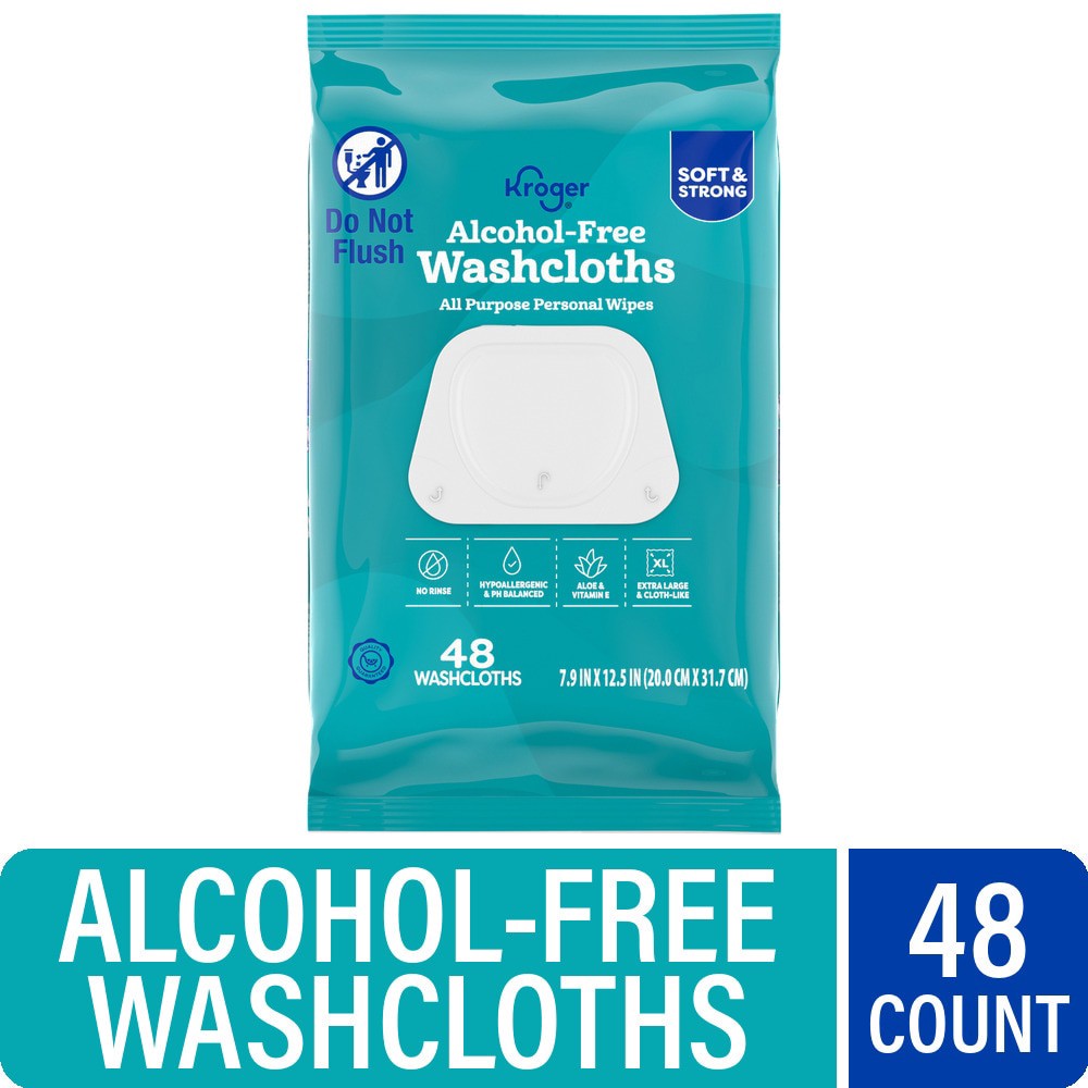 slide 3 of 5, Kroger® Adult Personal Wash Cloths, 48 ct