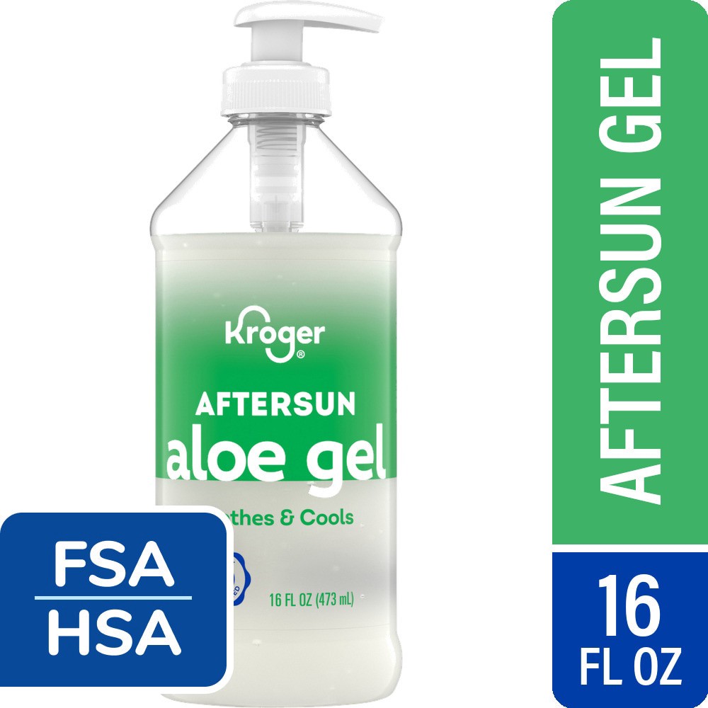 slide 2 of 4, Kroger® Aloe Vera Moisturizer Gel, 16 fl oz