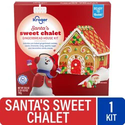 Kroger® Santa's Sweet Chalet Gingerbread House Kit
