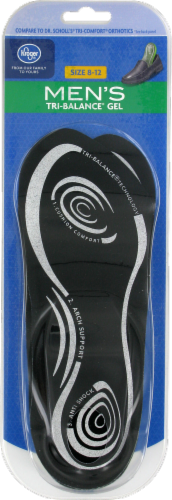 slide 1 of 2, Kroger® Men's Tri-Balance Gel Insole, 1 pair