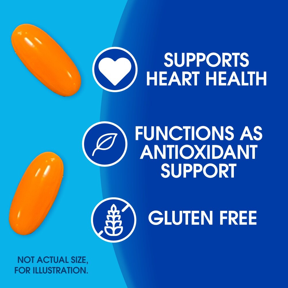 slide 5 of 5, Kroger Coenzyme Q-10 Heart Support Softgels 400Mg, 30 ct