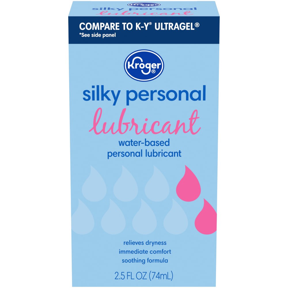 slide 3 of 3, Kroger Silky Personal Lubricant, 2.5 fl oz