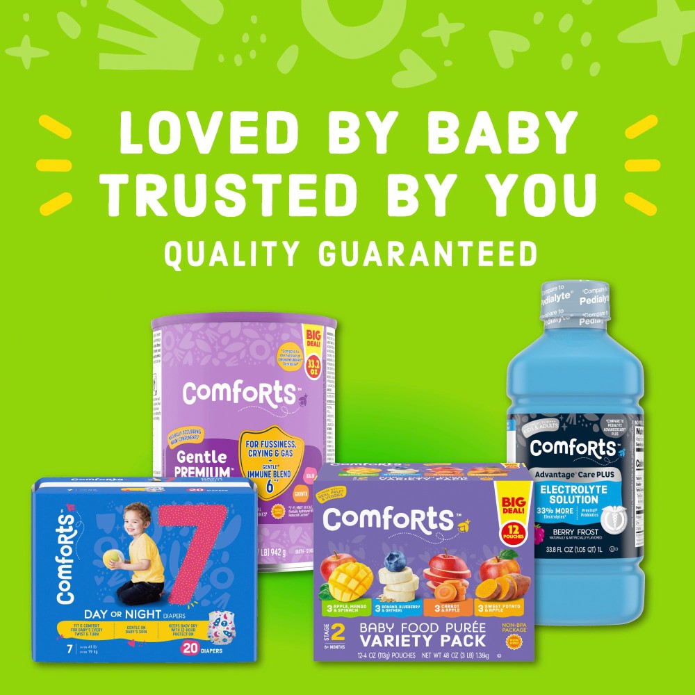 slide 4 of 5, Comforts Baby Food Puree 4 oz, 4 oz