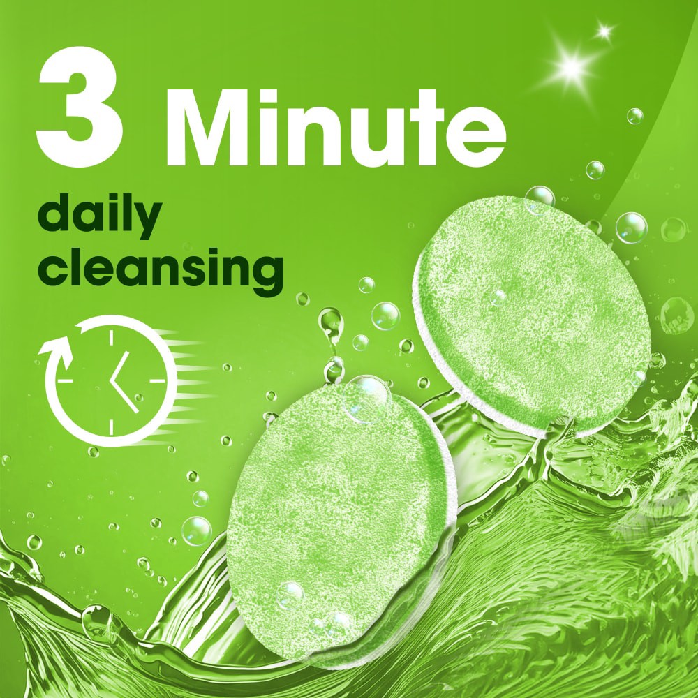 slide 5 of 5, Kroger Effervescent Dual Action Denture Cleanser Tablets, 84 ct