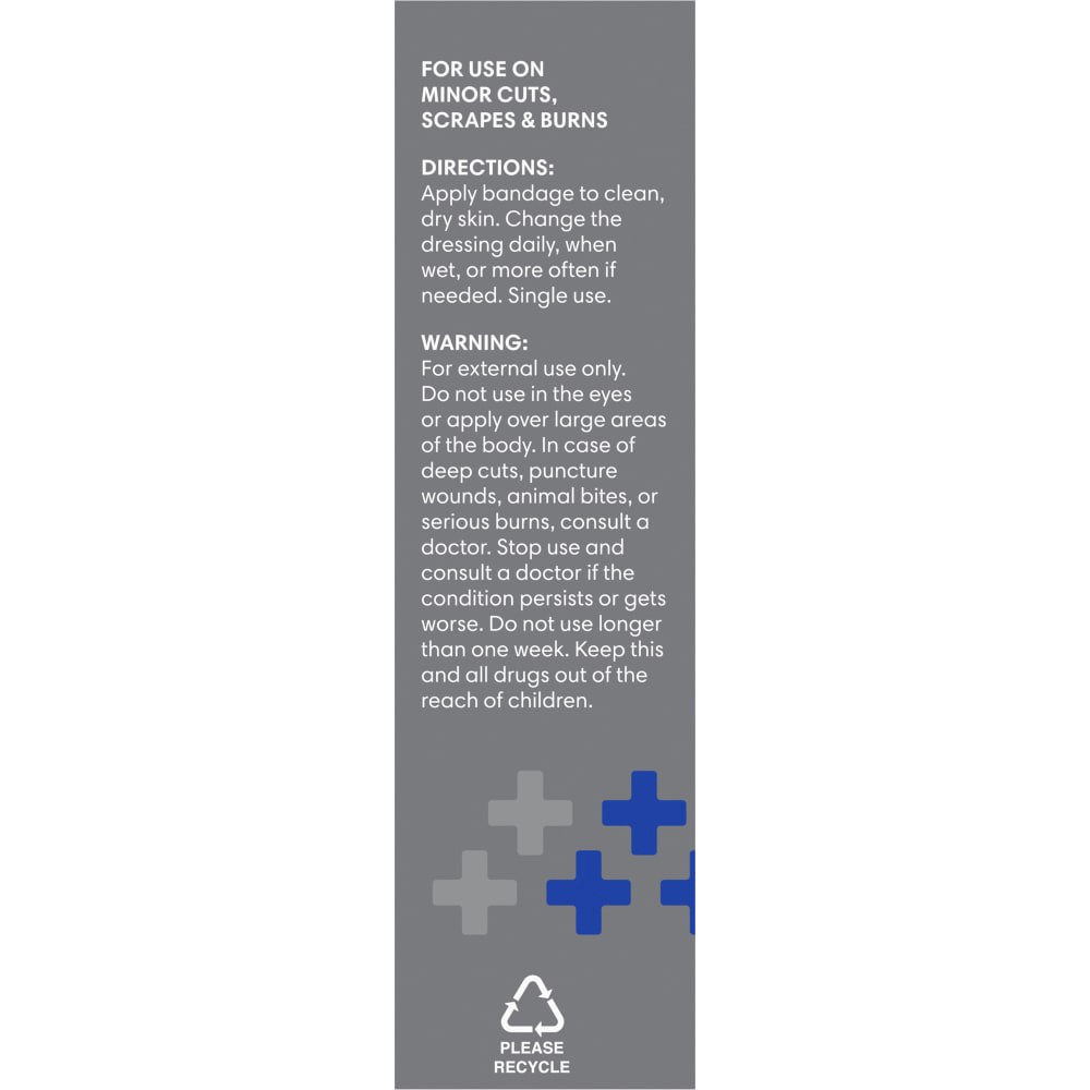 slide 4 of 4, Kroger Advanced Antibacterial Strong Strips Bandages, 20 ct