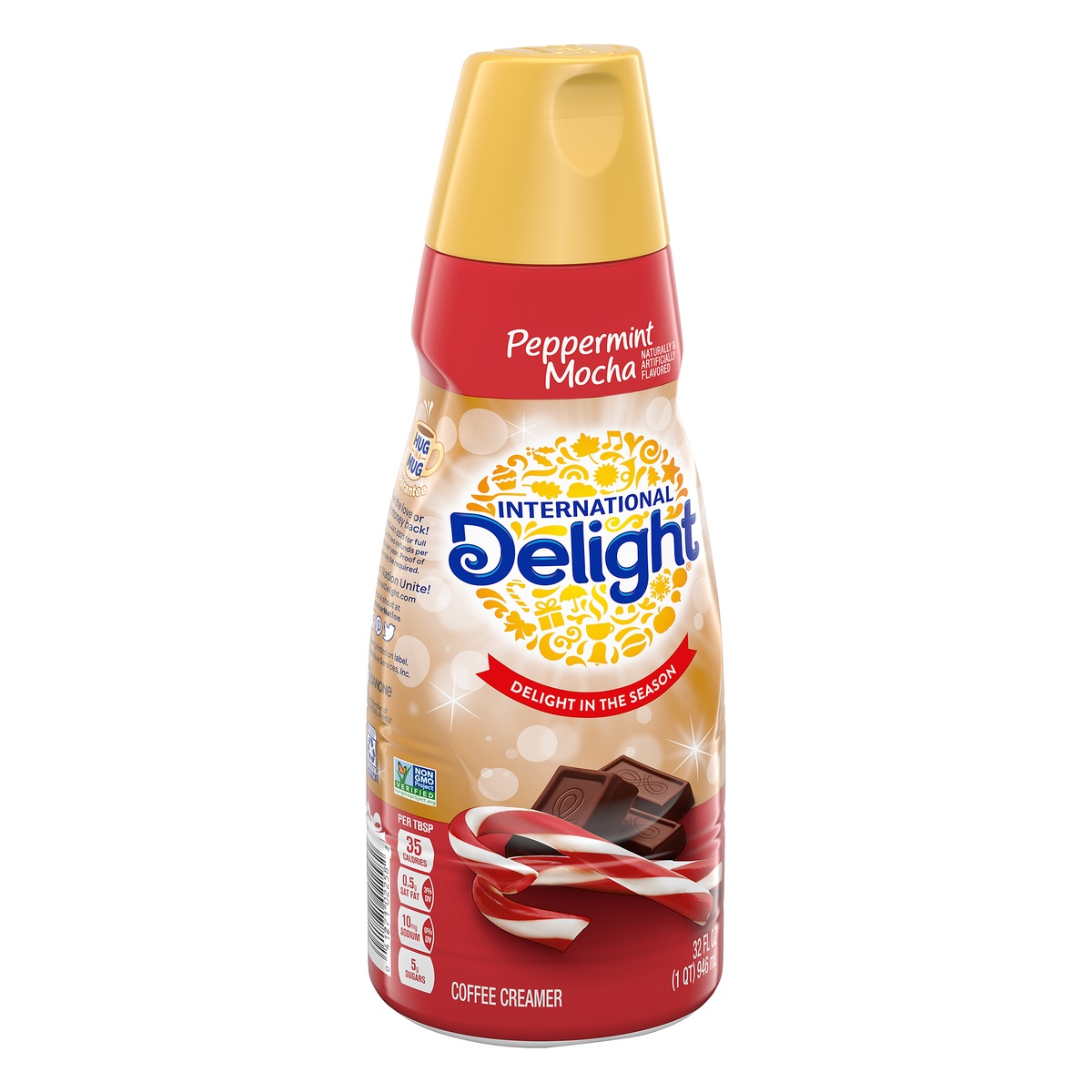 slide 2 of 10, International Delight Peppermint Mocha Creamer, 32 fl oz