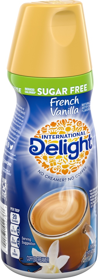 slide 2 of 8, International Delight French Vanilla Creamer, 16 oz