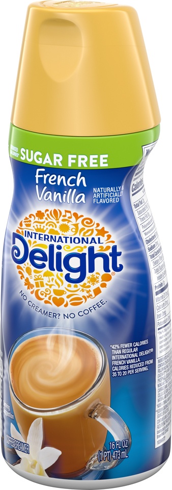 slide 3 of 8, International Delight French Vanilla Creamer, 16 oz