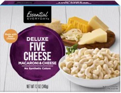 Essential Everyday Deluxe Five Cheese Macaroni & Cheese 12 Oz
