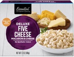 Essential Everyday Deluxe Five Cheese Macaroni & Cheese 12 Oz