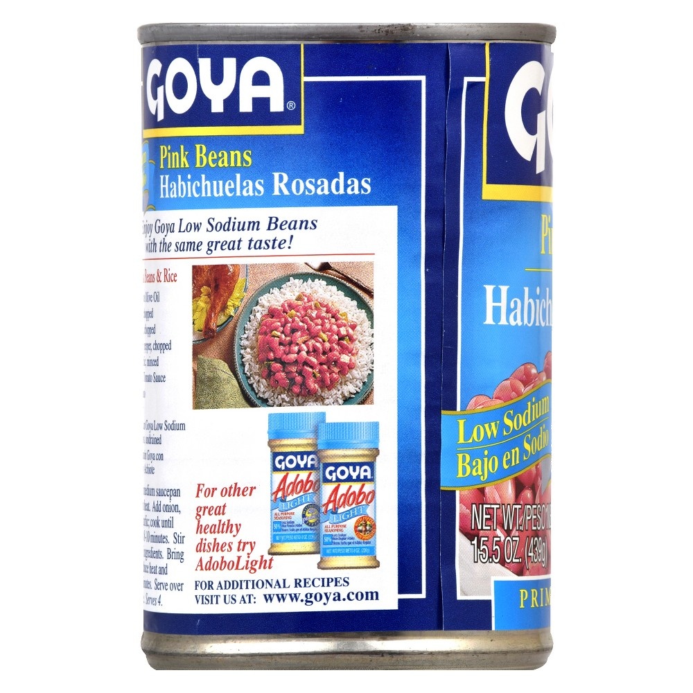 slide 3 of 4, Goya Pink Beans, 15.5 oz